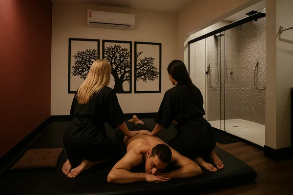 Massagem a 4 Mãos