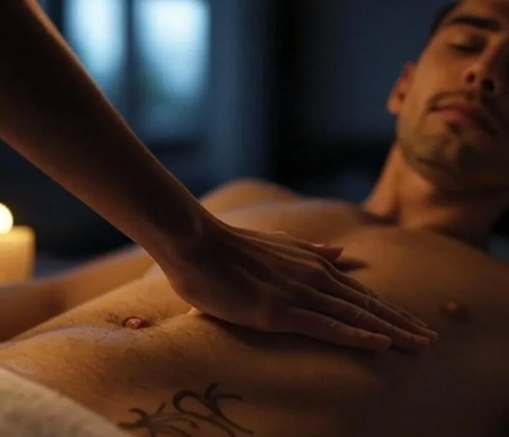 massagem lingam masculina